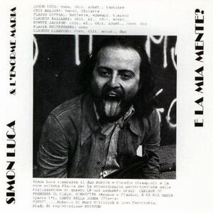 Simonluca - E la Mia Mente  CD